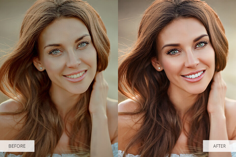 Classic Photoshop Action for Portraits